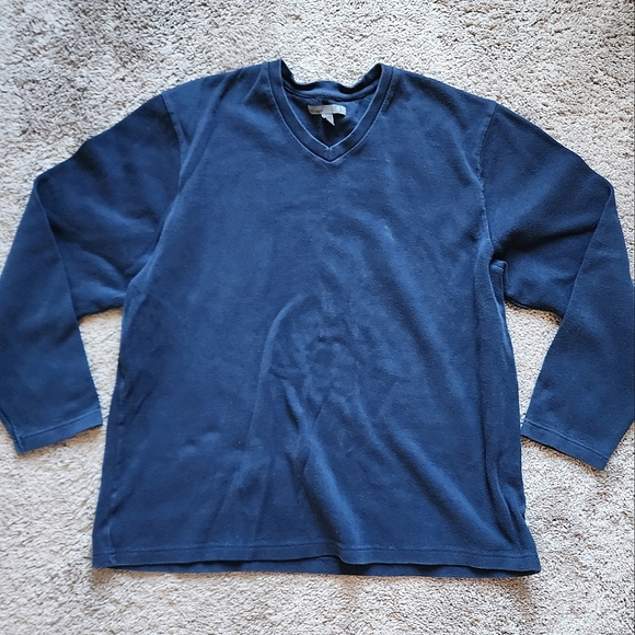 Men's vneck pullover sweater - Picture 1 of 13